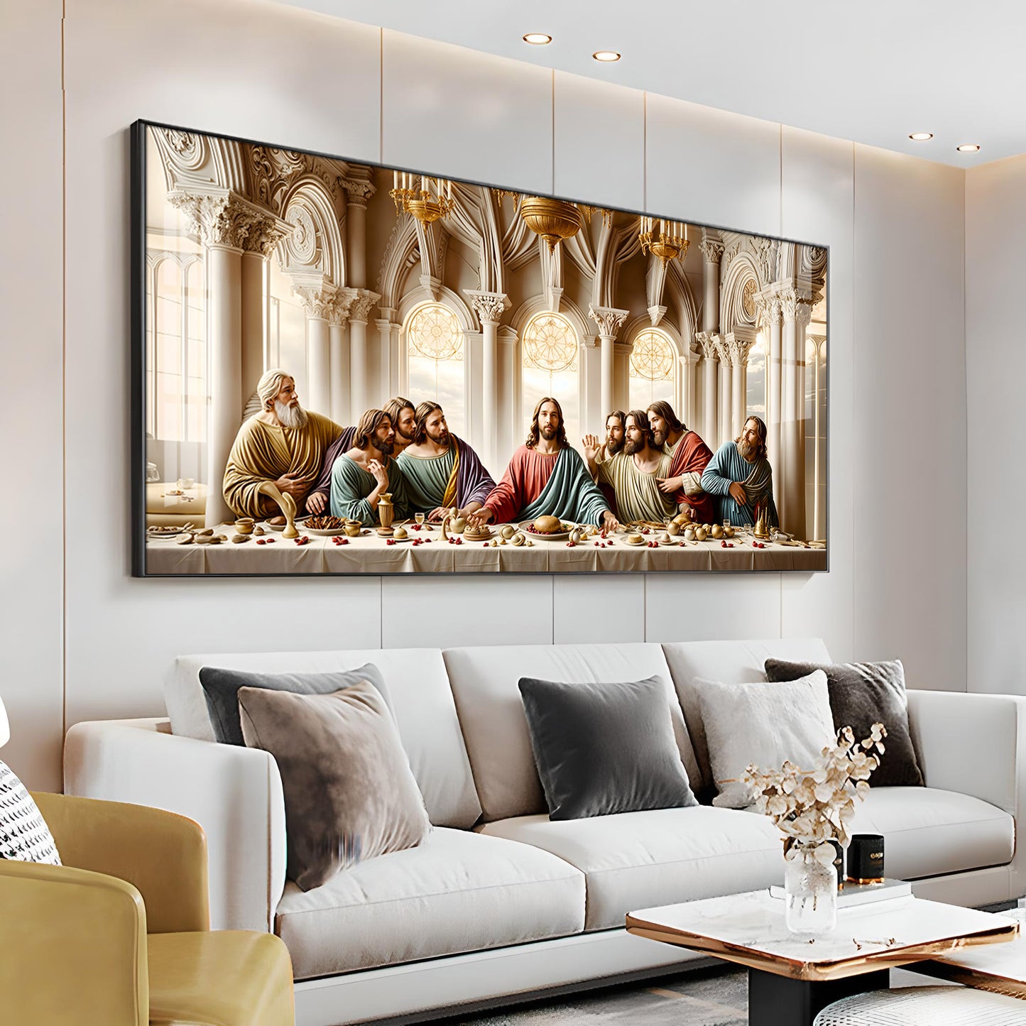 Last Supper Premium Acrylic Horizontal Wall Art