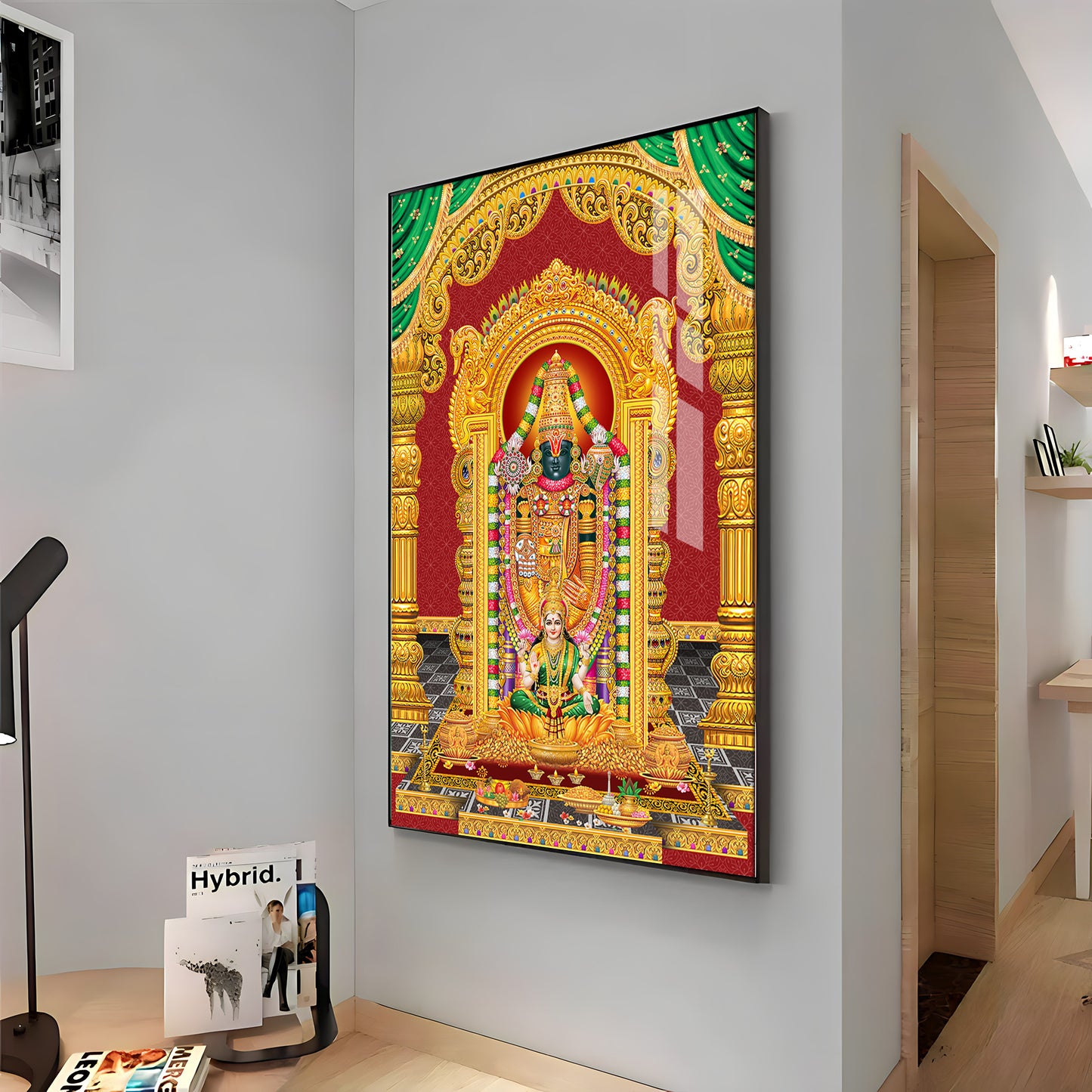 Lord Balaji Essence Premium Acrylic Vertical Wall Art
