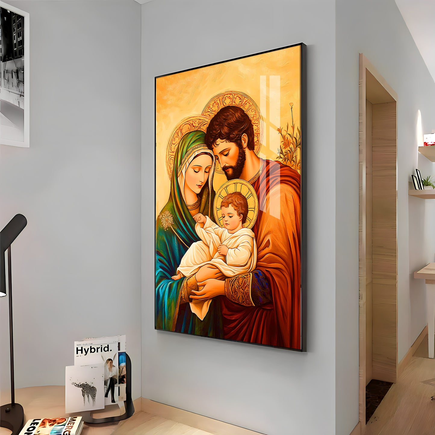 Holy Family Premium Acrylic Vertical Wall Art