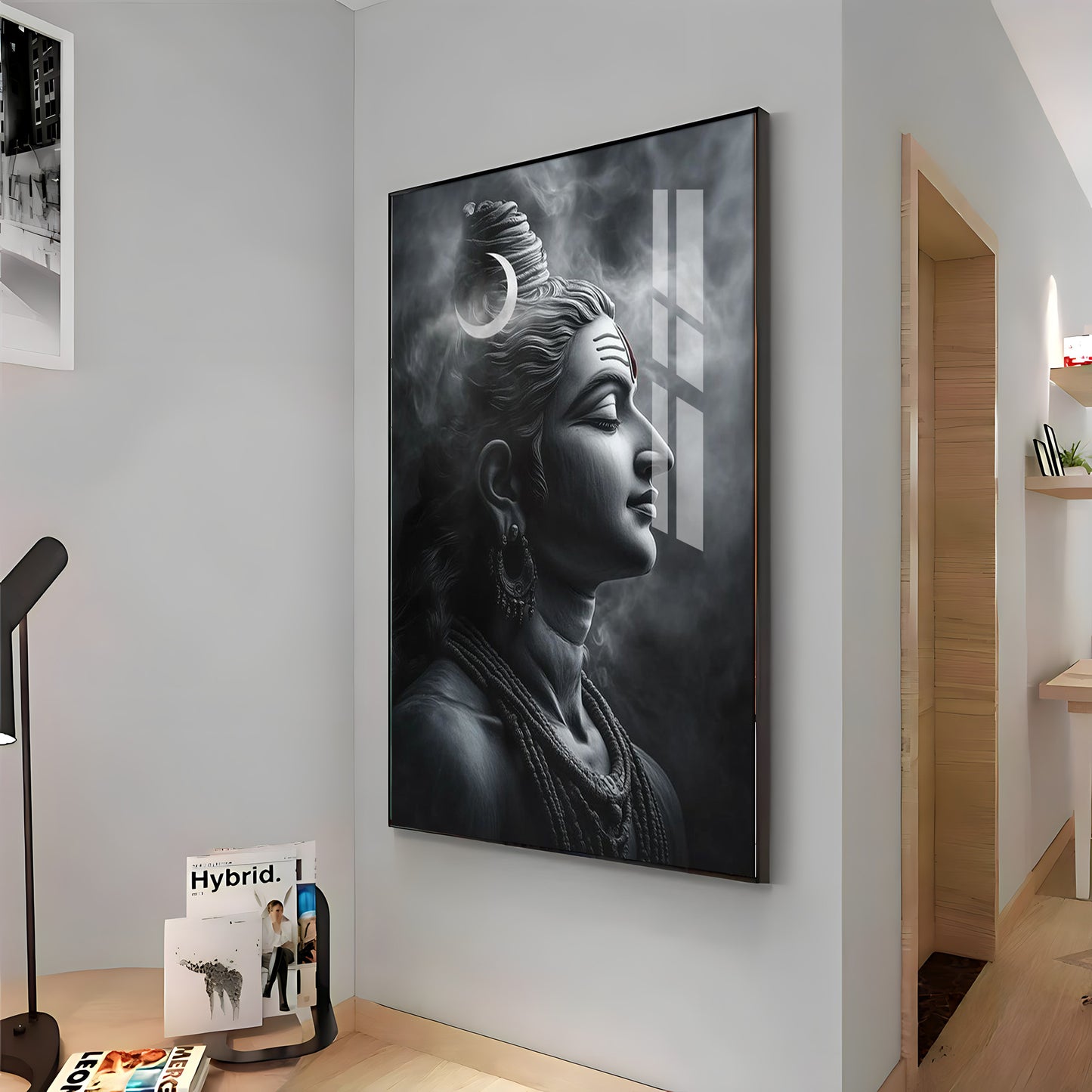 Lord Shiva Harmony Premium Acrylic Wall Art