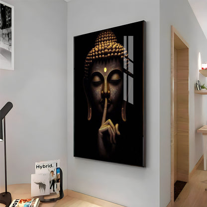 Buddha's Stillness Premium Acrylic Wall Art