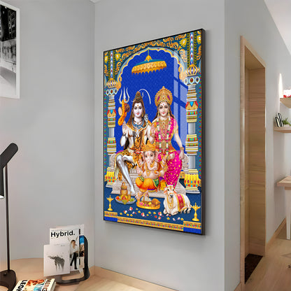 Divine Harmony Premium Acrylic Vertical Wall Art