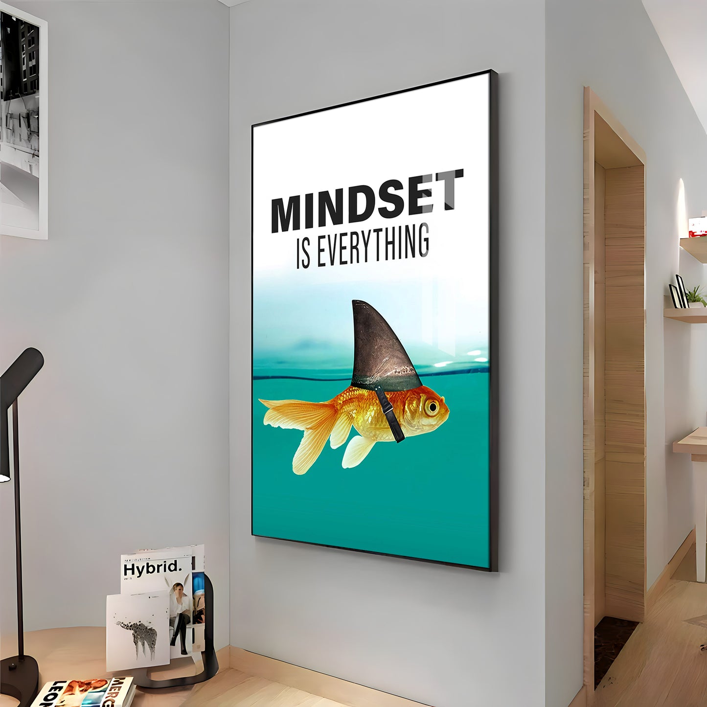 Mindset Is Everything Premium Acrylic Vertical Wall Art