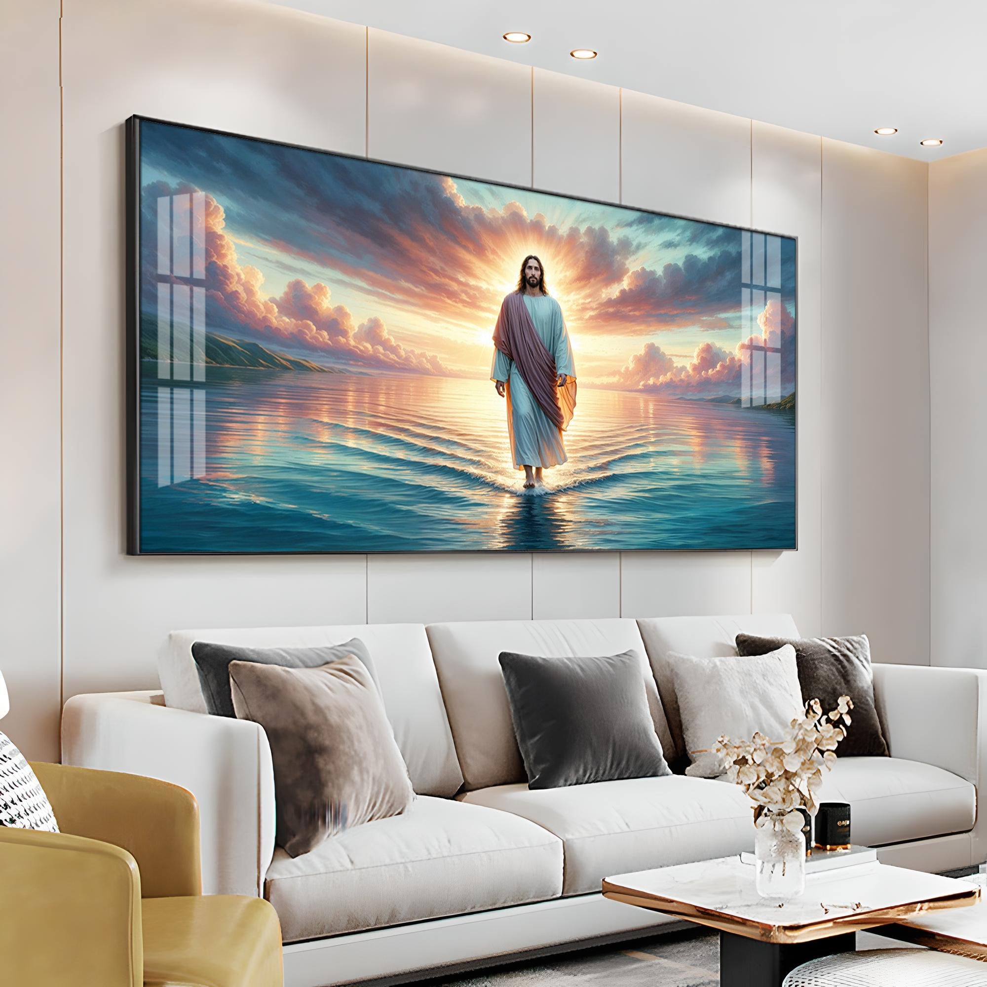 The Sunset Miracle Premium Acrylic Horizontal Wall Art
