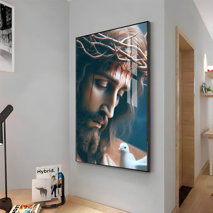 Jesus Faithful Reflections Premium Acrylic Wall Art