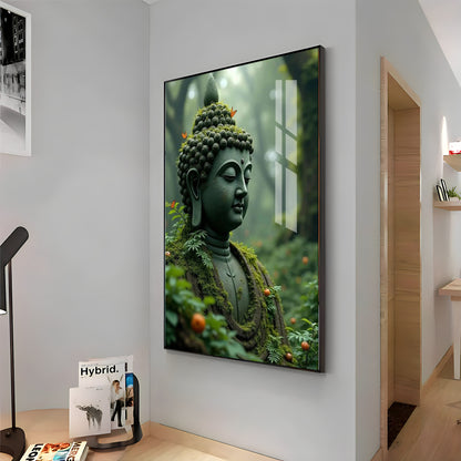 Zen Harmony Of Buddha Premium Acrylic Wall Art