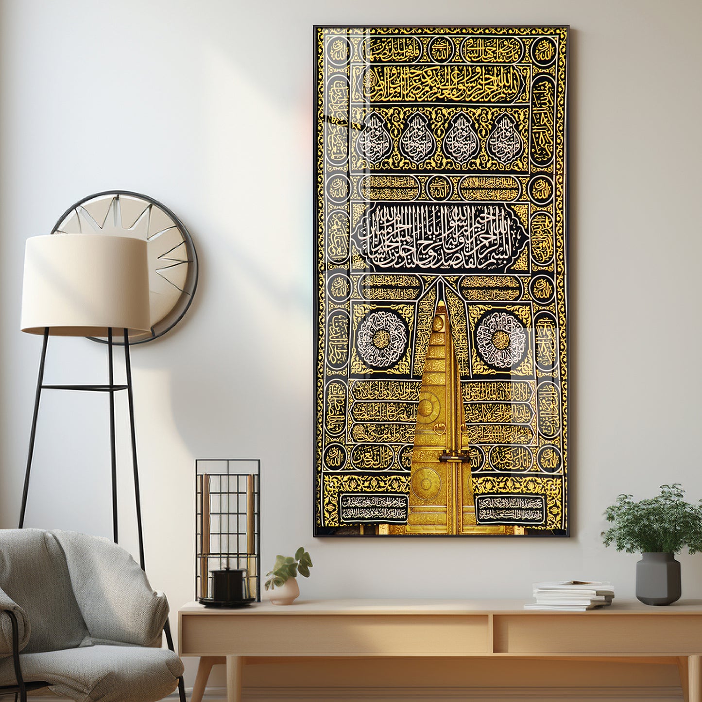 Gate Of Khana Kaba Acrylic Vertical Wall Art