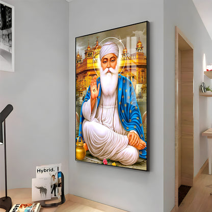 Guidance Of Guru Ji Premium Vertical Acrylic Wall Art