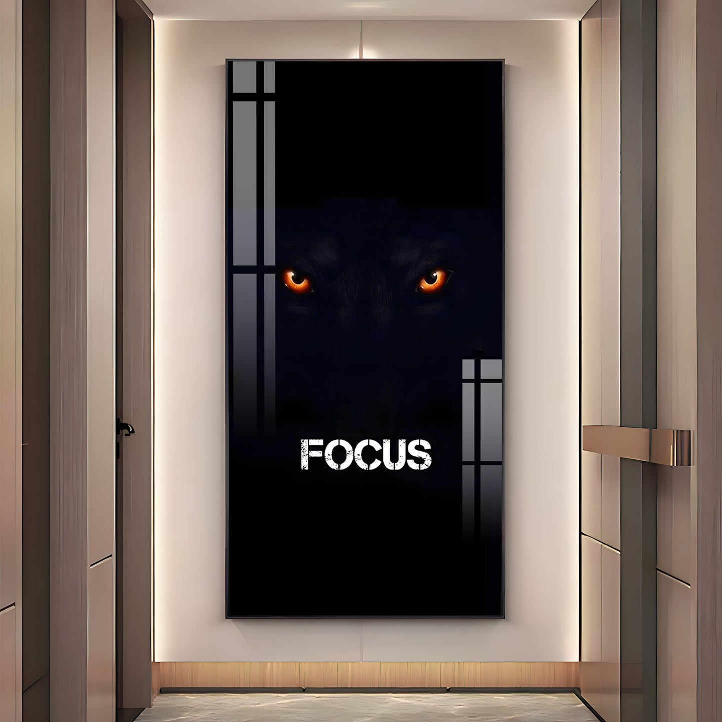 Focus on Your Dreams Premium Acrylic Vertical Wall Art