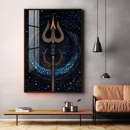 Celestial Guardian Premium Vertical Acrylic Wall Art