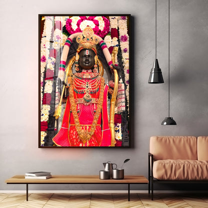 Ram Lalla Premium Acrylic Vertical Wall Art