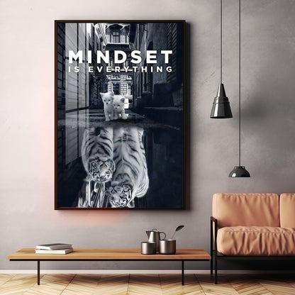 Mindset Premium Acrylic Vertical Wall Art