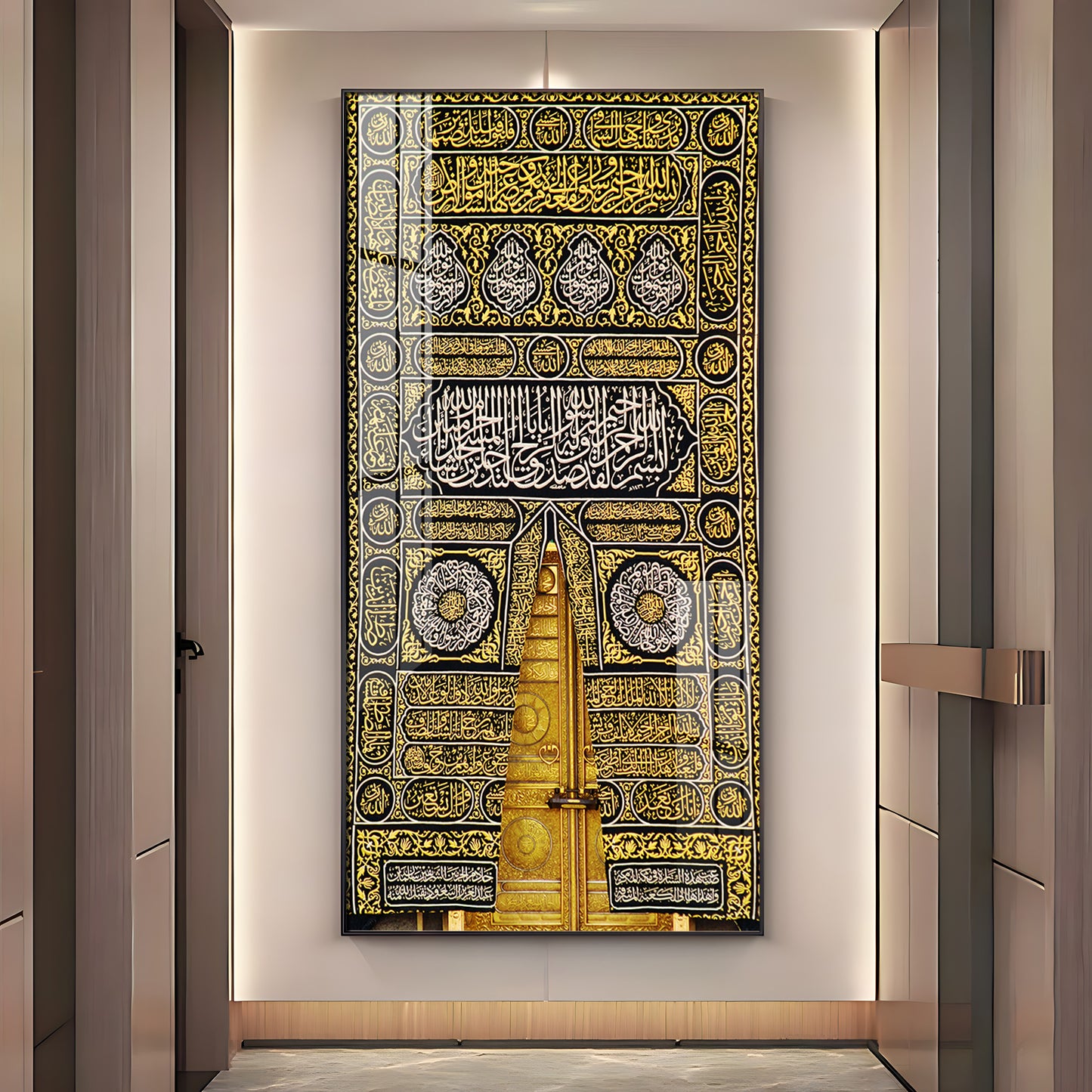 Gate Of Khana Kaba Acrylic Vertical Wall Art