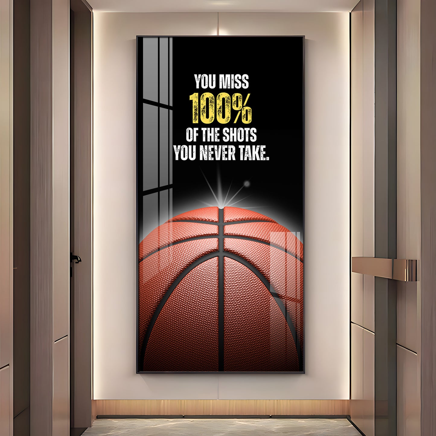 You Never Take Premium Acrylic Vertical Wall Art