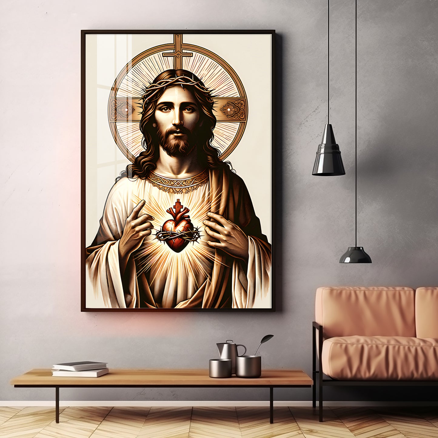 Eternal Light Premium Acrylic Vertical Wall Art