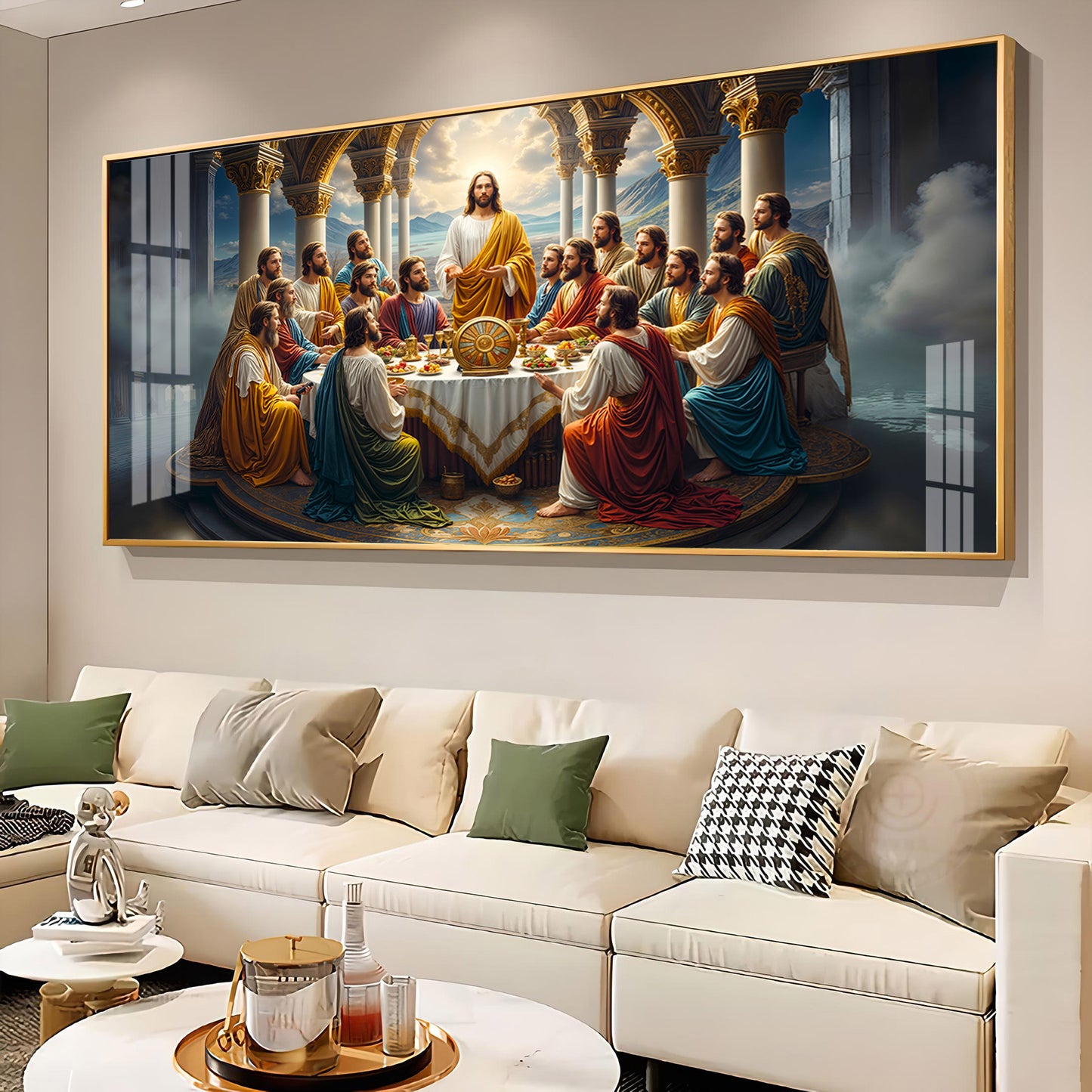 Jesus Supper Legacy Premium Acrylic Horizontal Wall Art