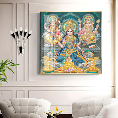 Deities Blessings Premium Acrylic Square Wall Art