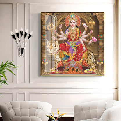 Devi Sacred Serenity Premium Acrylic Square Wall Art