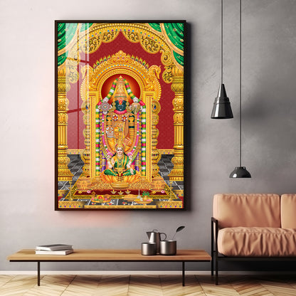 Lord Balaji Essence Premium Acrylic Vertical Wall Art