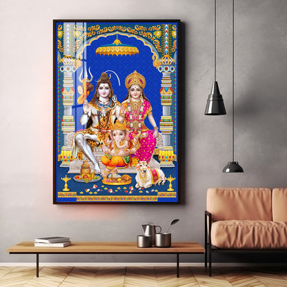 Divine Harmony Premium Acrylic Vertical Wall Art