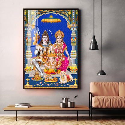 Divine Harmony Premium Acrylic Vertical Wall Art