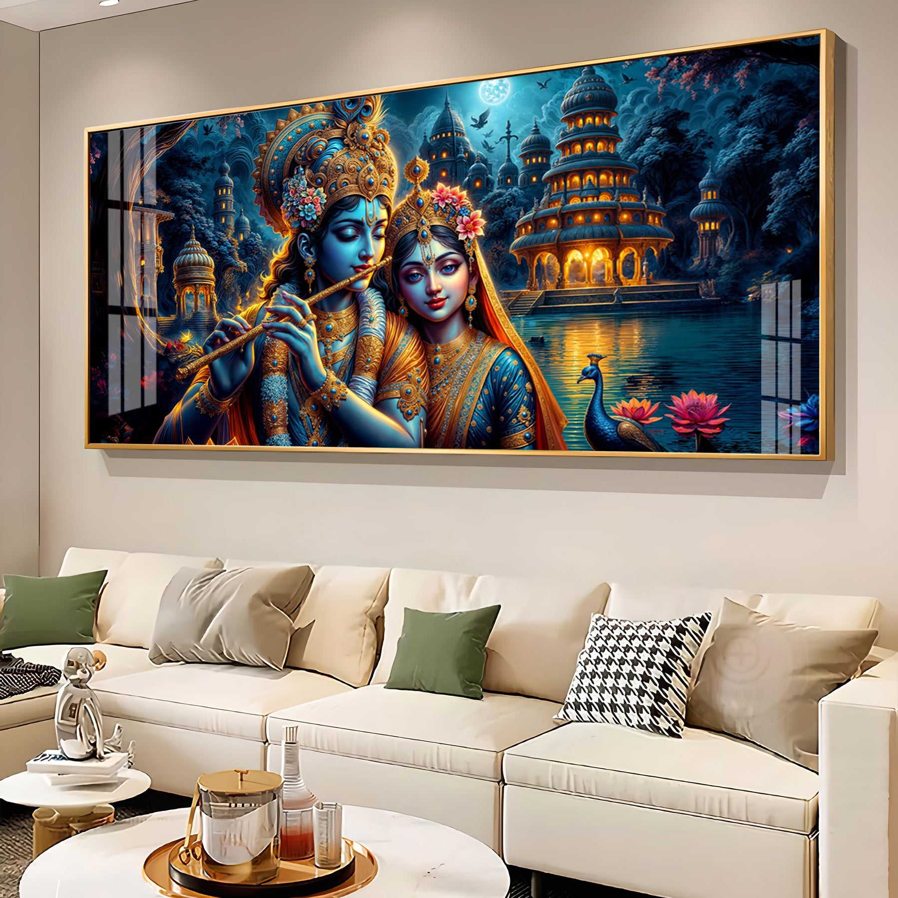 Celestial Divinity Decor Premium Acrylic Horizontal Wall Art