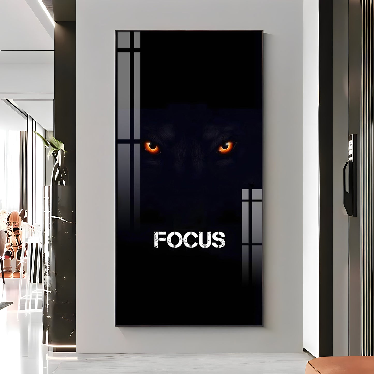 Focus on Your Dreams Premium Acrylic Vertical Wall Art