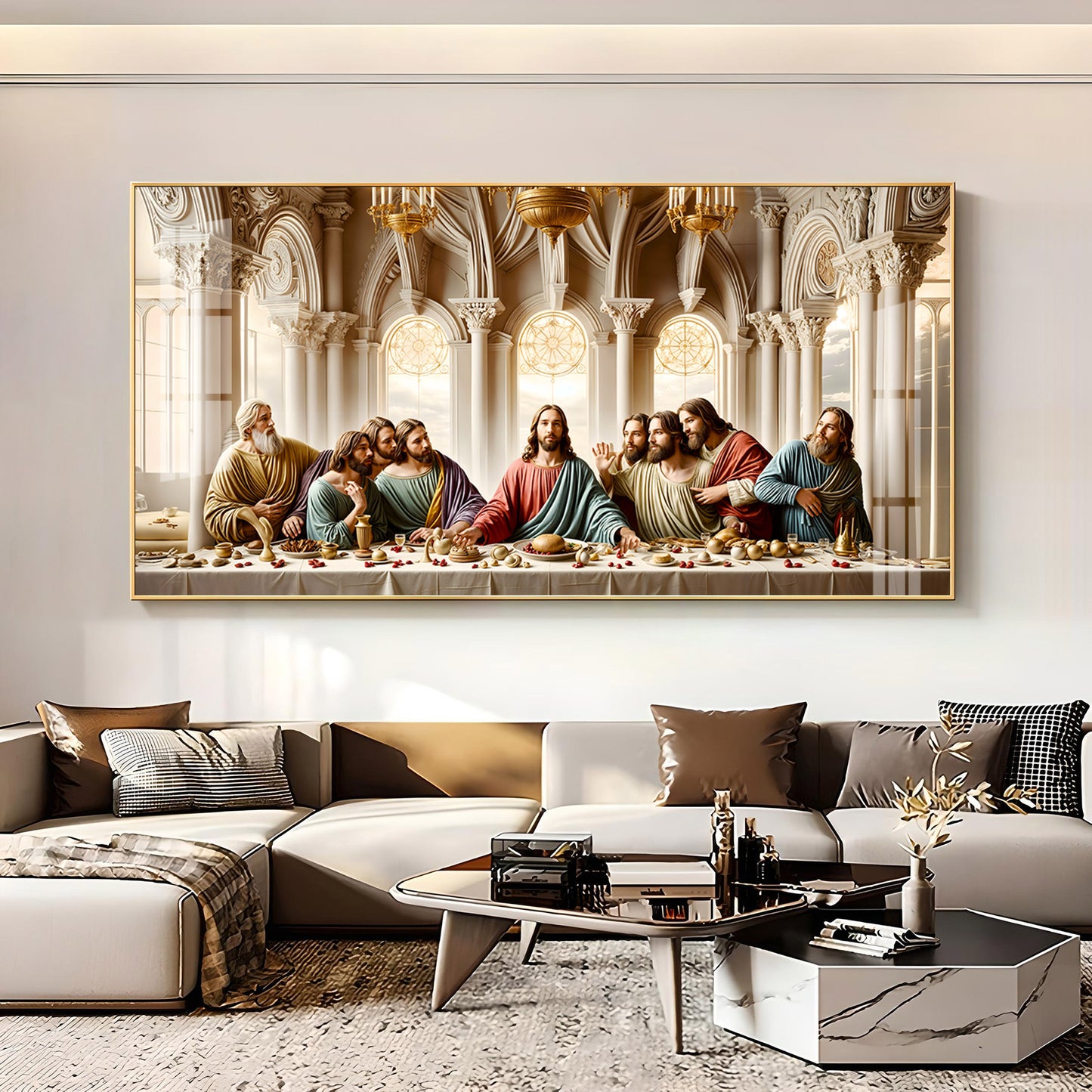 Last Supper Premium Acrylic Horizontal Wall Art