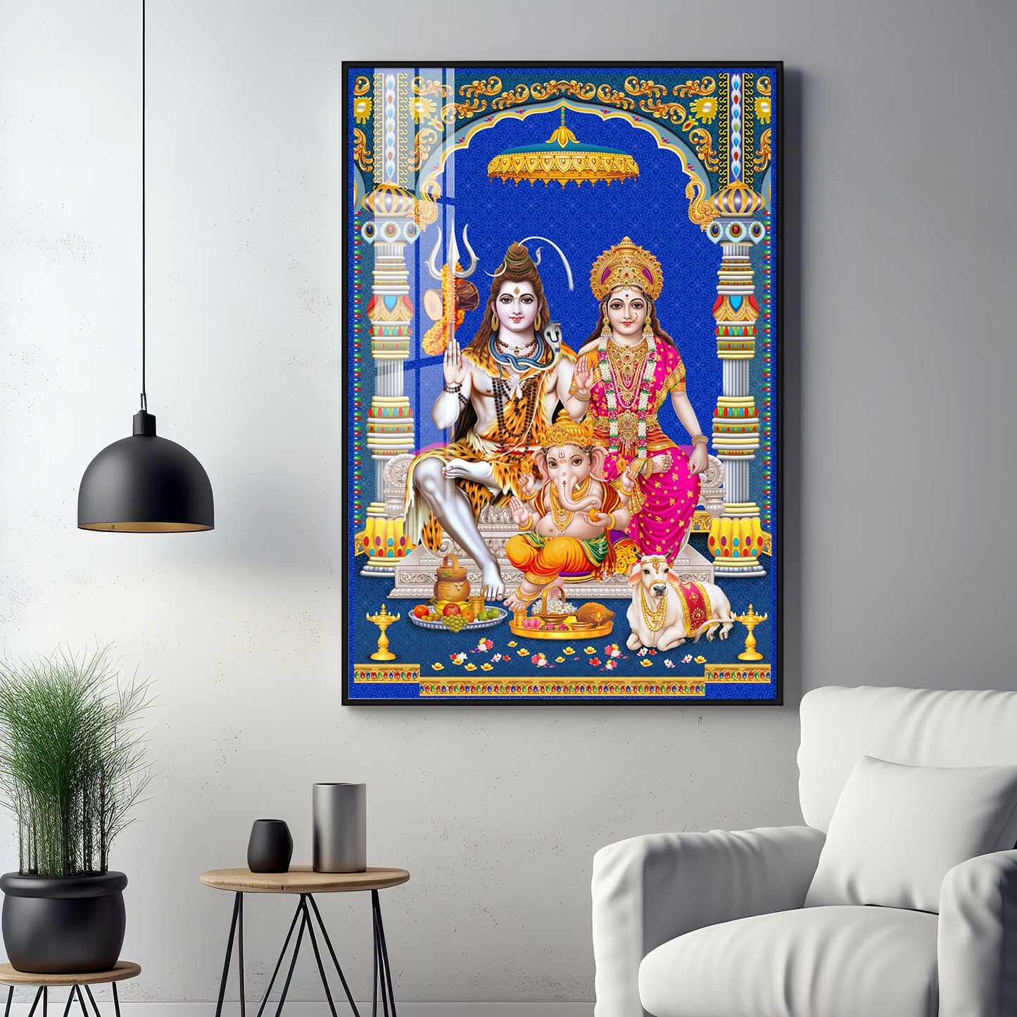 Divine Harmony Premium Acrylic Vertical Wall Art