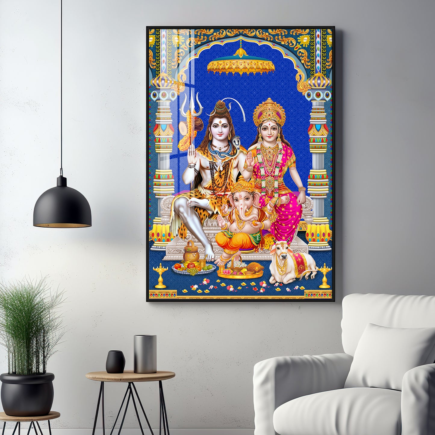 Divine Harmony Premium Acrylic Vertical Wall Art
