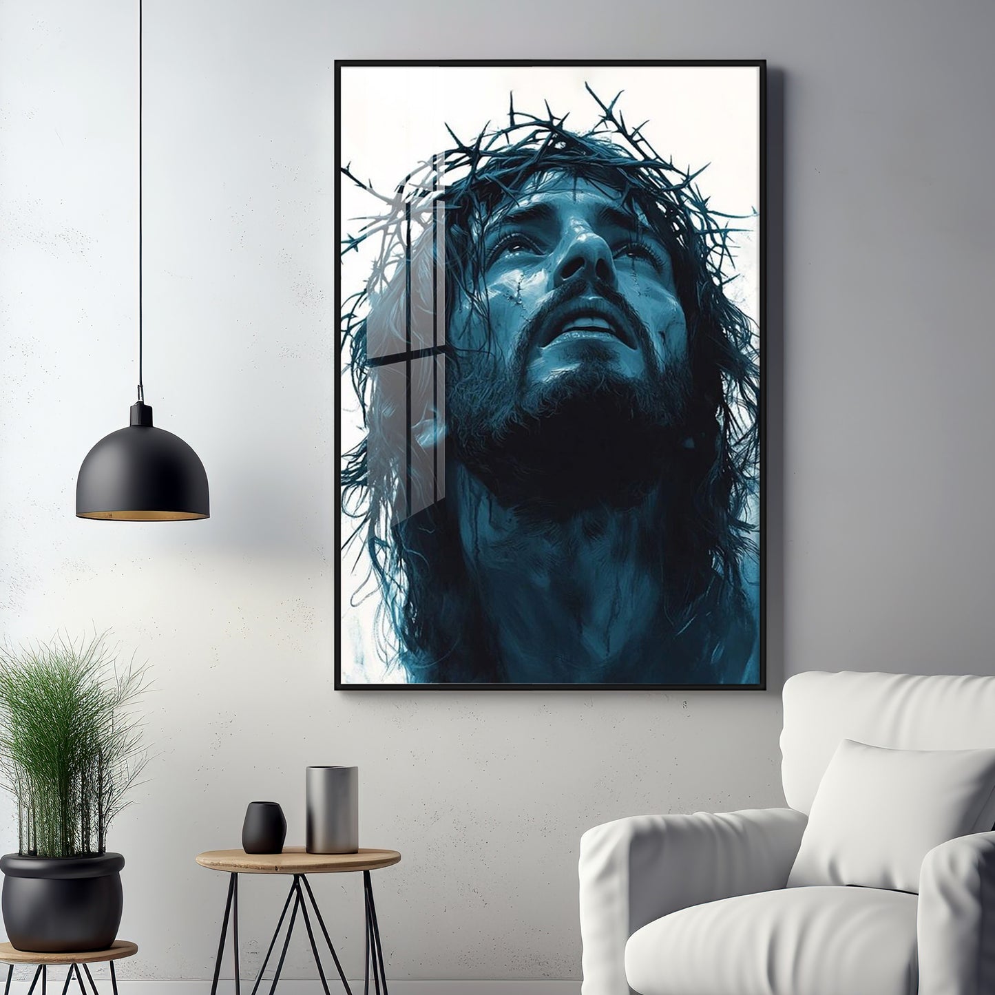 Faithful Presence Of Jesus Premium Acrylic Wall Art