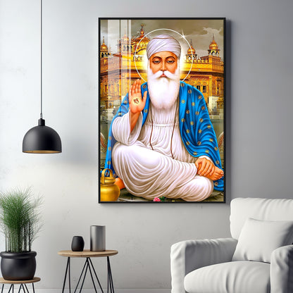 Guidance Of Guru Ji Premium Vertical Acrylic Wall Art