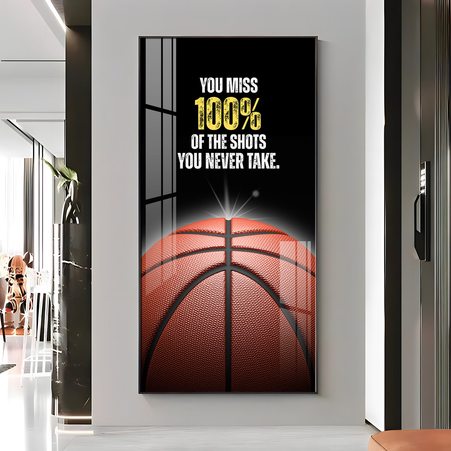 You Never Take Premium Acrylic Vertical Wall Art