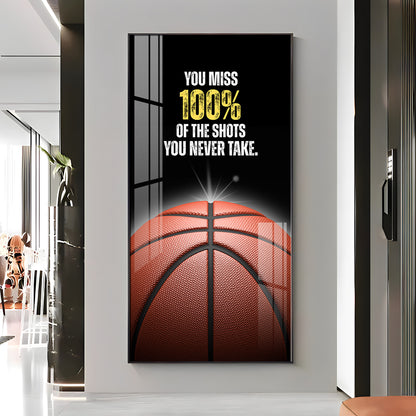 You Never Take Premium Acrylic Vertical Wall Art