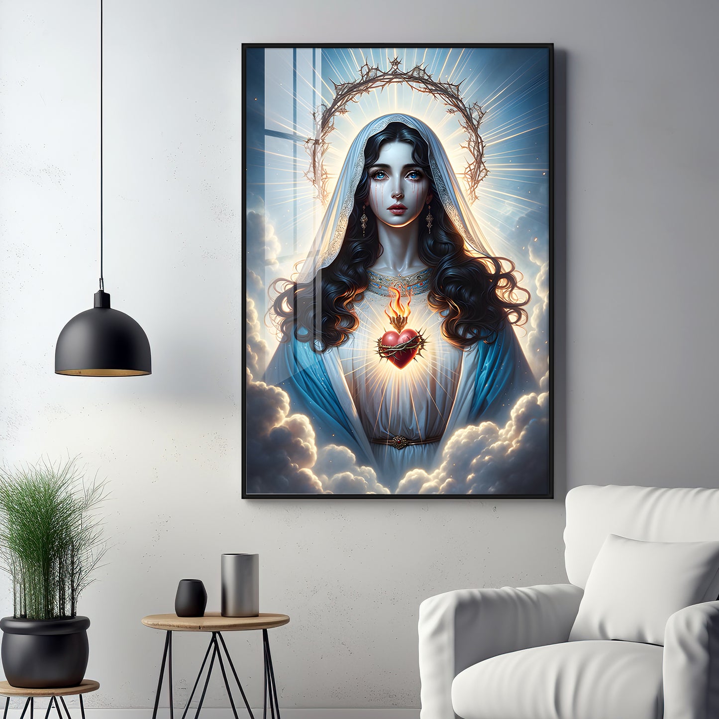 Heartfelt Devotion Premium Acrylic Vertical Wall Art