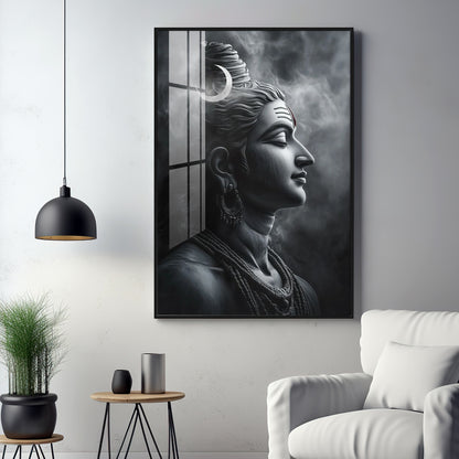 Lord Shiva Harmony Premium Acrylic Wall Art