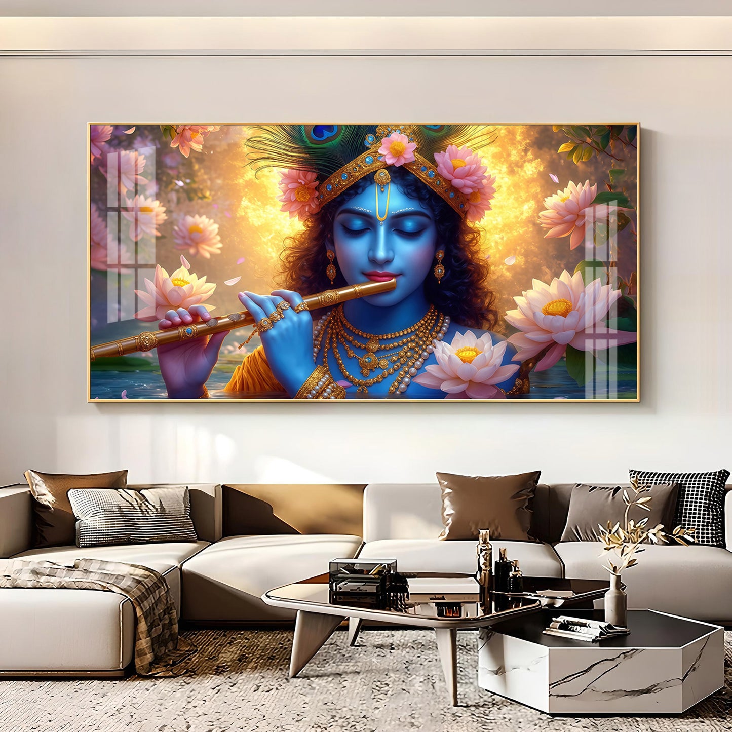 Kanha Charm Premium Acrylic Horizontal Wall Art