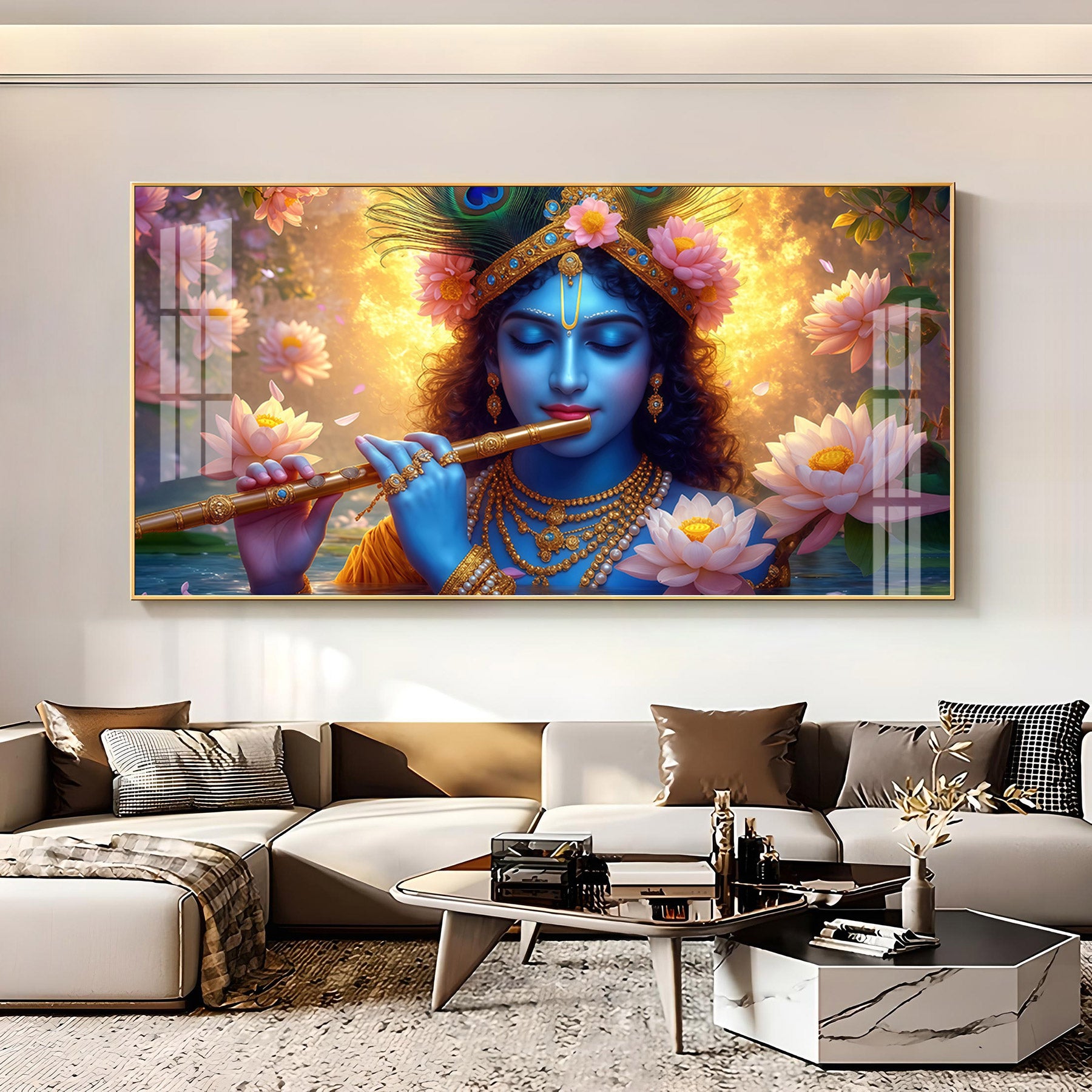 Kanha Charm Premium Acrylic Horizontal Wall Art