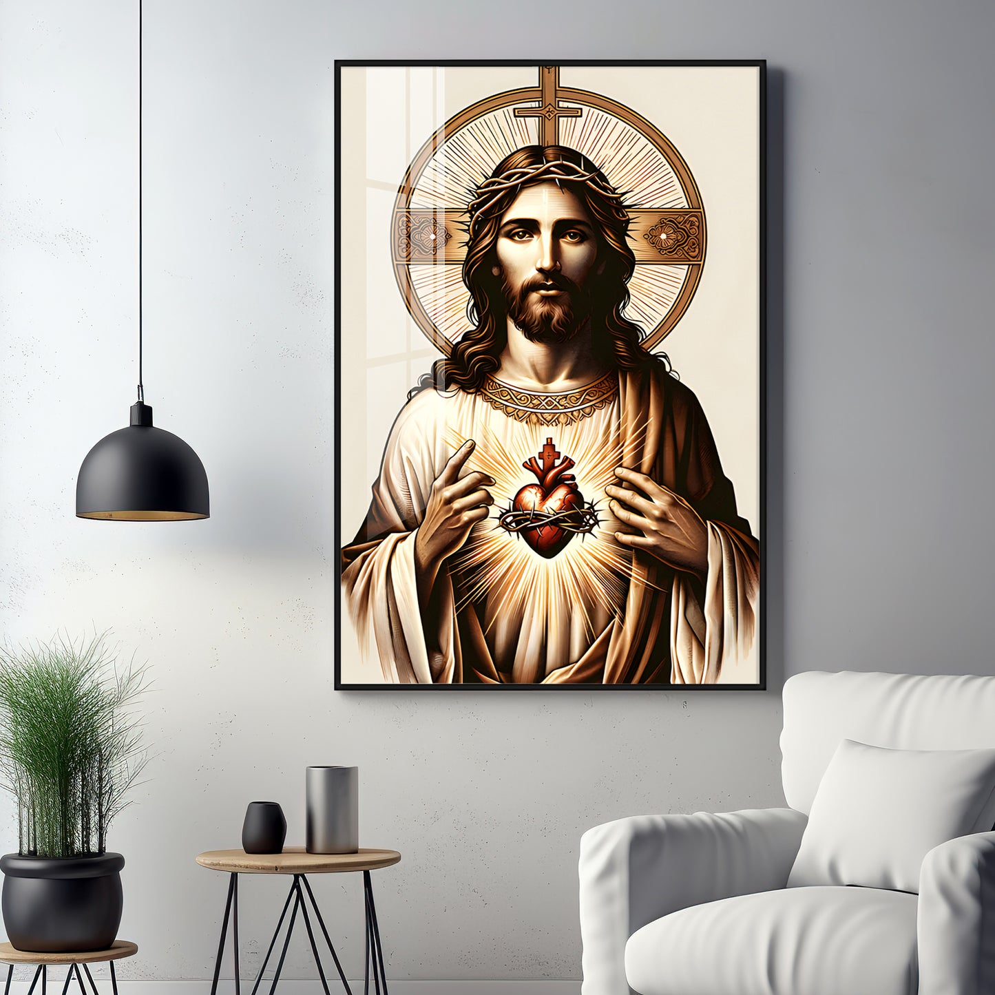 Eternal Light Premium Acrylic Vertical Wall Art