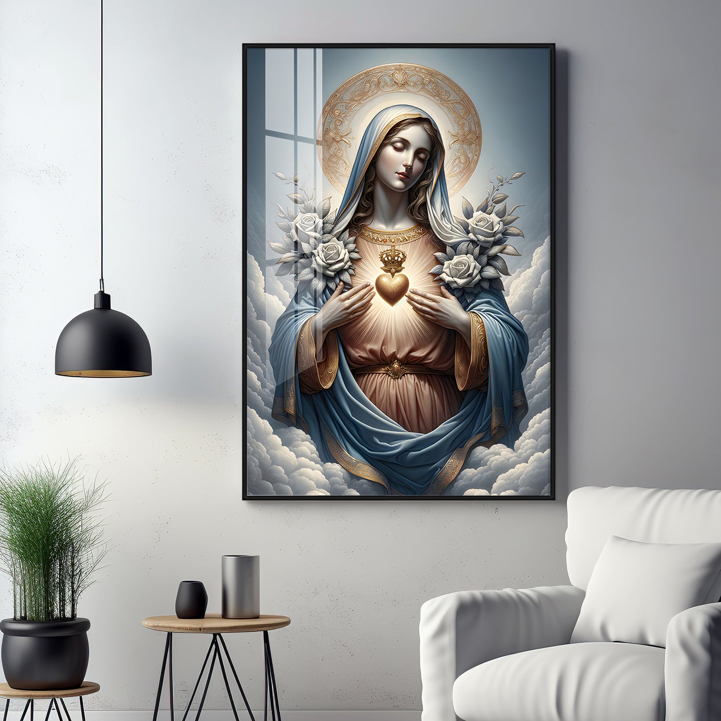 Heavenly Visions Premium Acrylic Vertical Wall Art