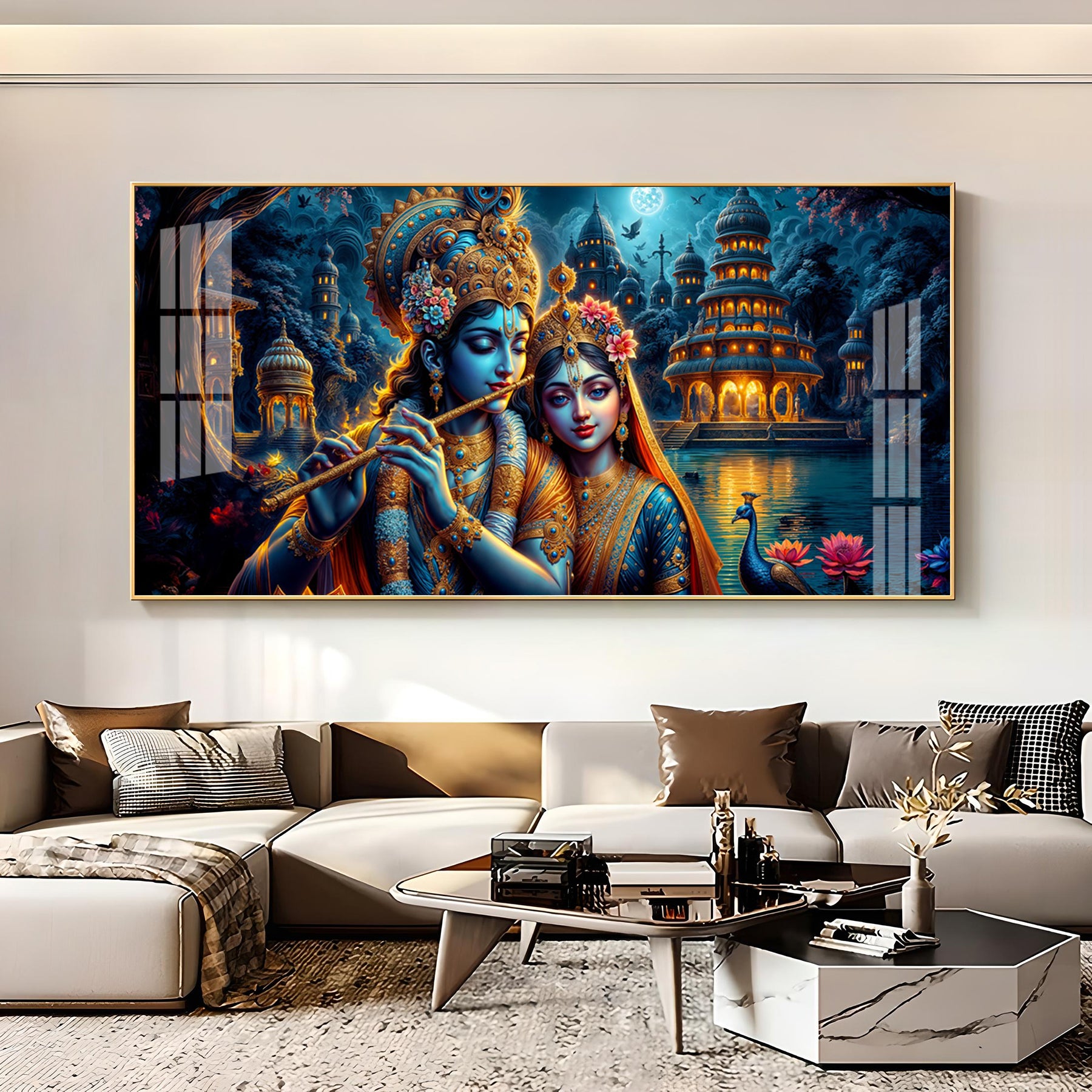 Celestial Divinity Decor Premium Acrylic Horizontal Wall Art