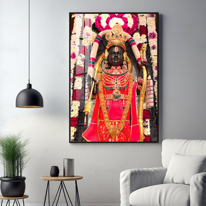 Ram Lalla Premium Acrylic Vertical Wall Art