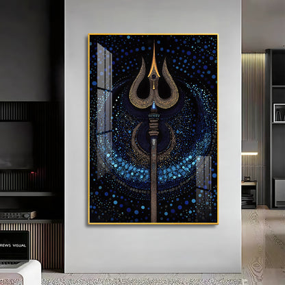 Celestial Guardian Premium Vertical Acrylic Wall Art