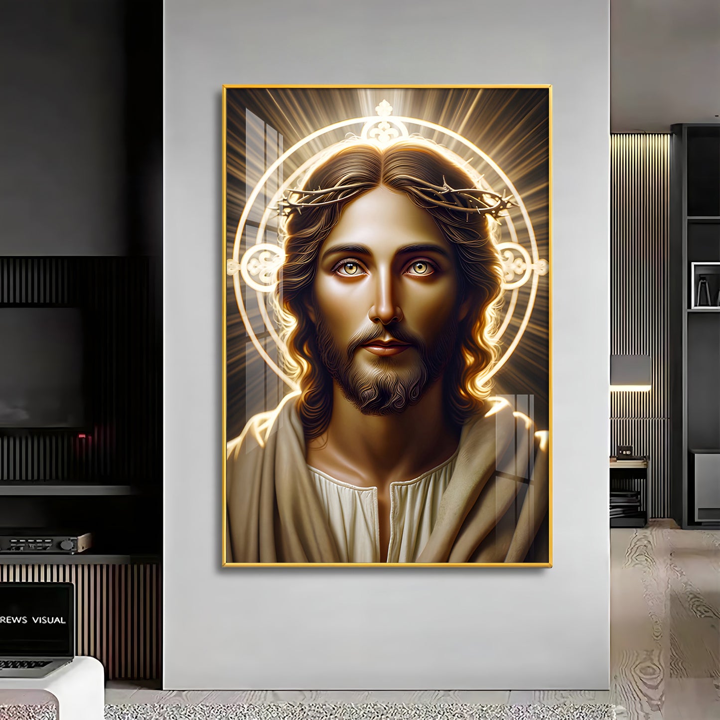 Sacred Serenity Premium Acrylic Vertical Wall Art