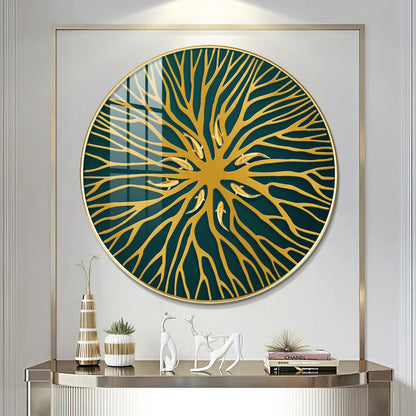 Horizon Sphere Art Premium Acrylic Round Wall Art