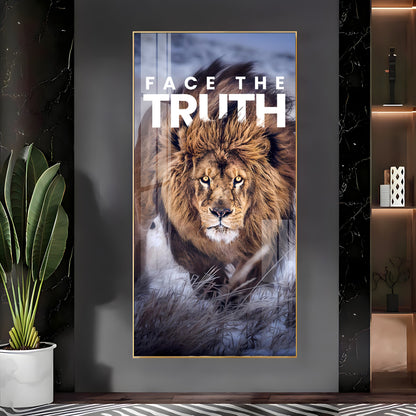 Be Fearless Premium Acrylic Vertical Wall Art