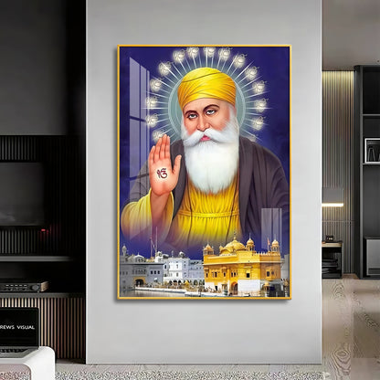 Guru's Wisdom Premium Vertical Acrylic Wall Art