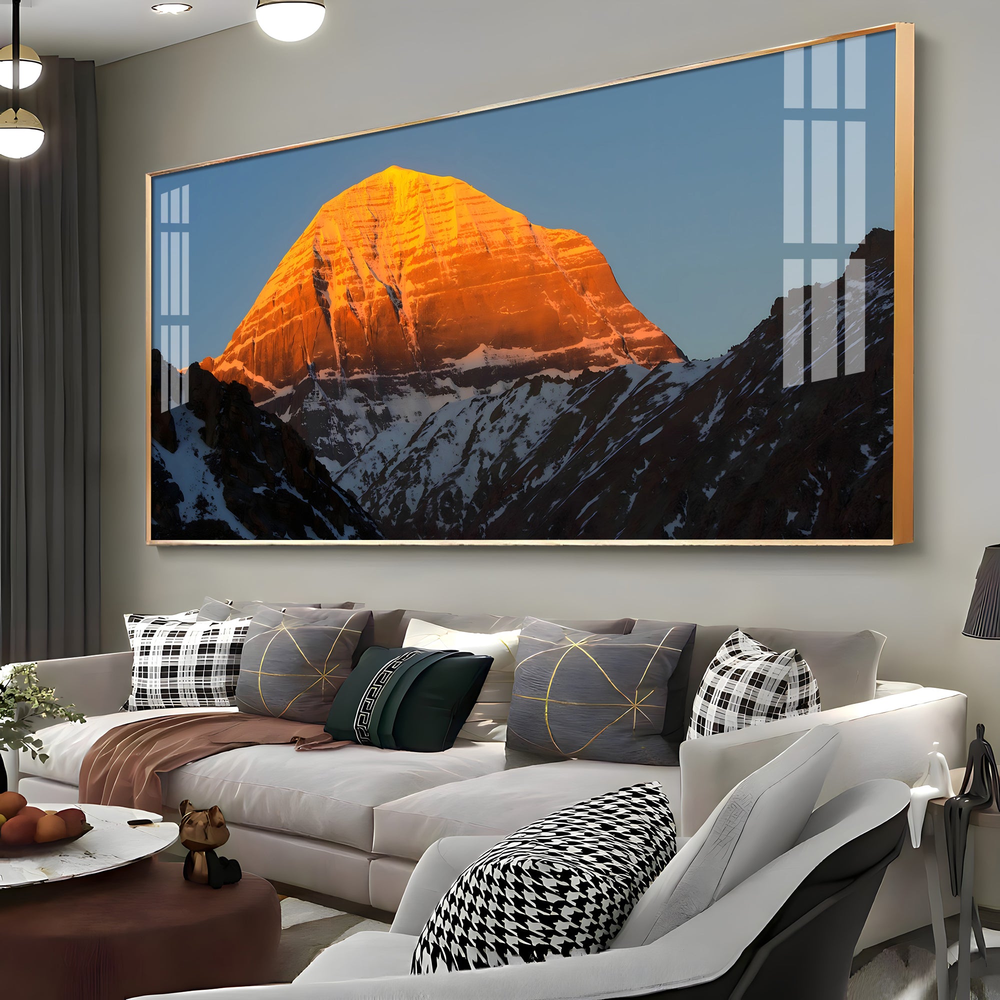 Majestic Mountain Premium Acrylic Horizontal Wall Art