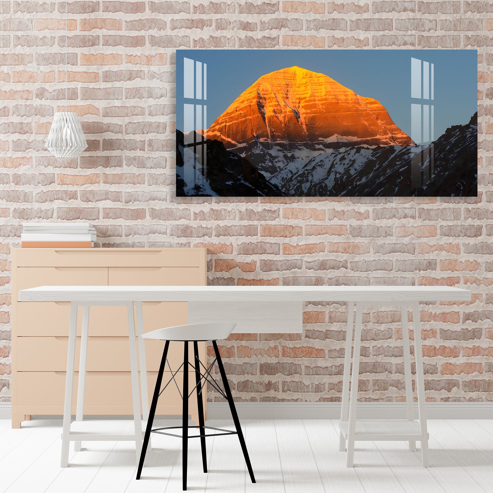 Mount Kailash Acrylic Wall Art