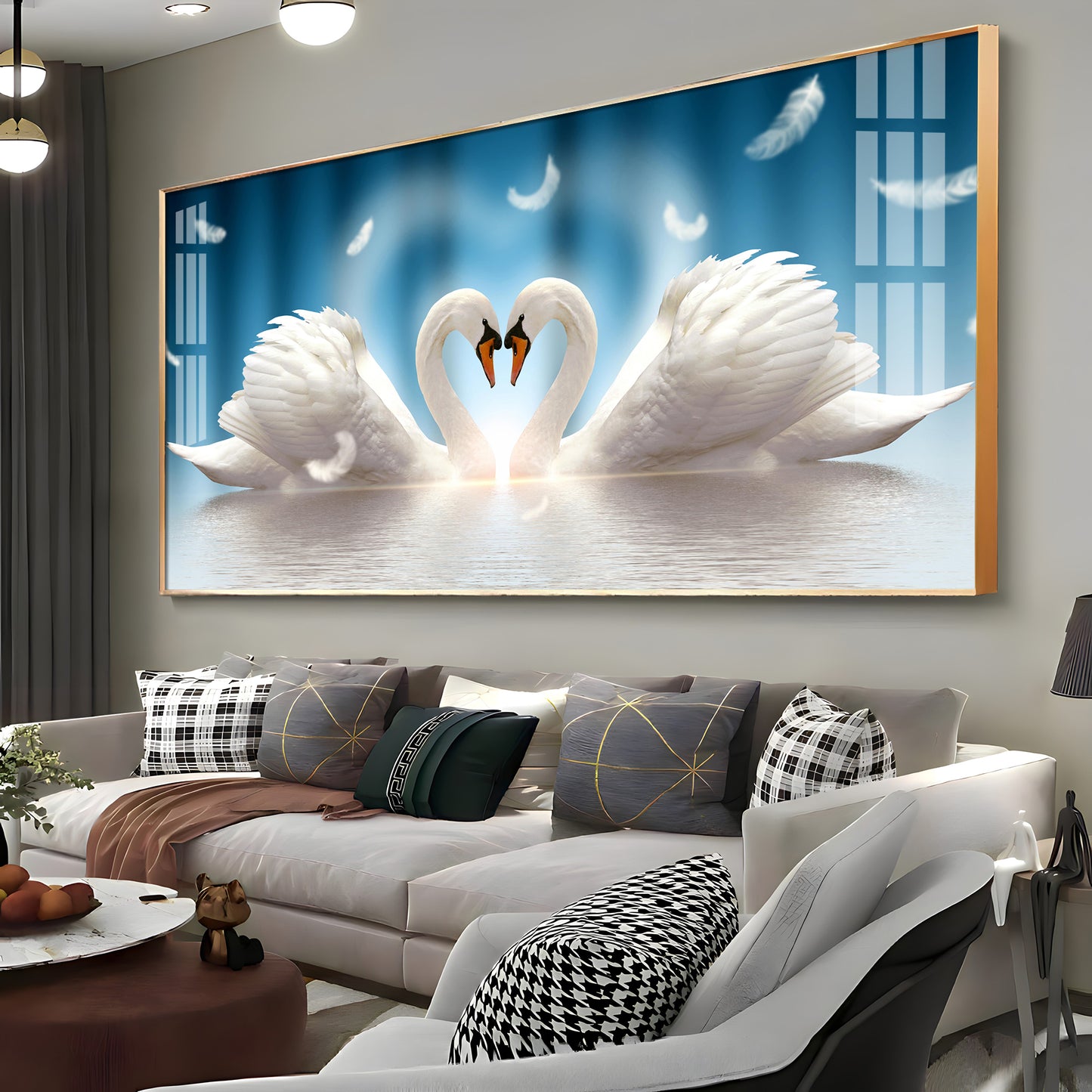 Love Is In The Air Premium Acrylic Horizontal Wall Art